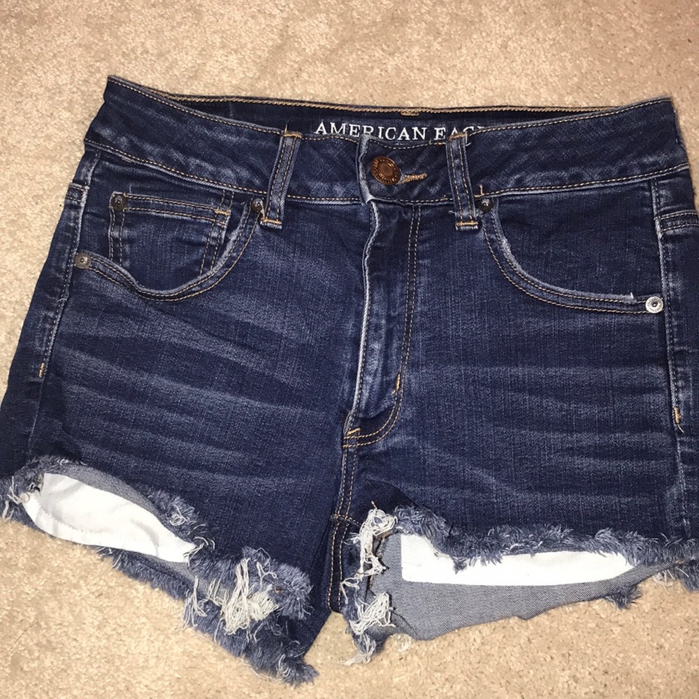 High rise shorts